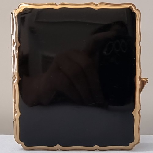 Vintage brass and enamel - and,
