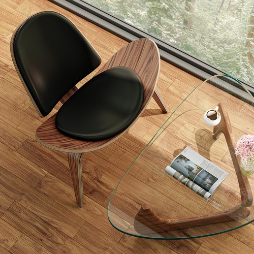 Hans wegner style - accent, chair