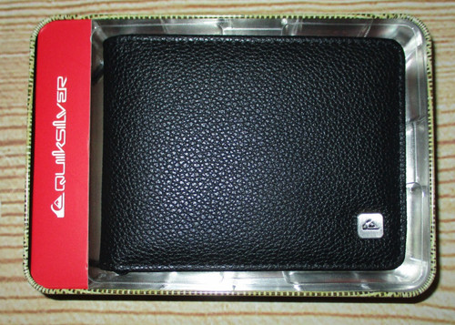 Mens quiksilver black bifold - black,