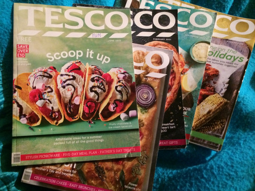 Tesco magazine used 2019 - tesco, x5