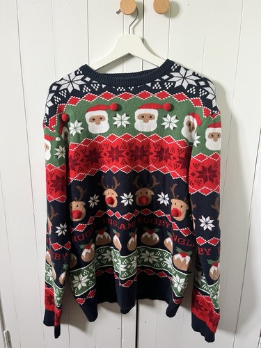 England rugby christmas - christmas, jumper