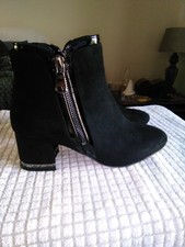 new without box moda in pelle peggi boots black size 4