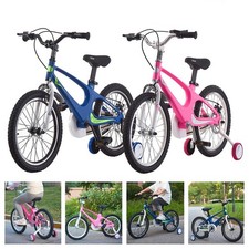 14-18 inch Kids Bikes, Girls, Boys Bicycle with Removable Basket &Stabilisers