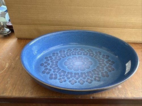 Denby midnight blue oval - blue,