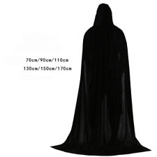DRESS COSTUME CAPE CLOAK ROBE ADULT  HOODED LONG CLOAK FANCY