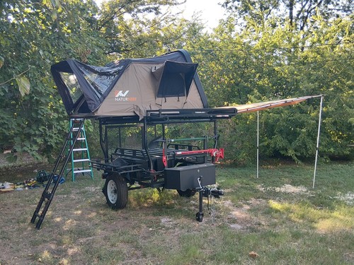 Tent trailer camping - tent,