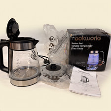 Cookworks Glass Kettle 1.7L