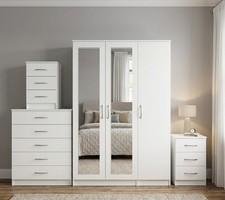 Modern 3 Door Triple Wardrobe