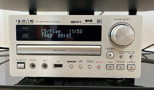 Teac h255 silver cd - teac, cr-h255