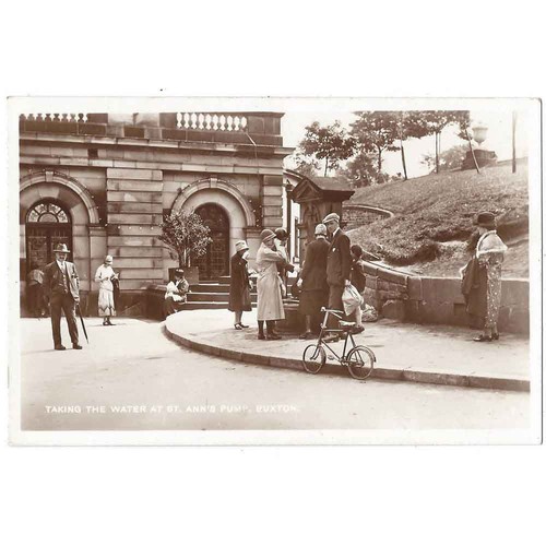Buxton taking the water st - taking,