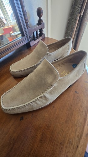 Barker loafers sand - sand, suede