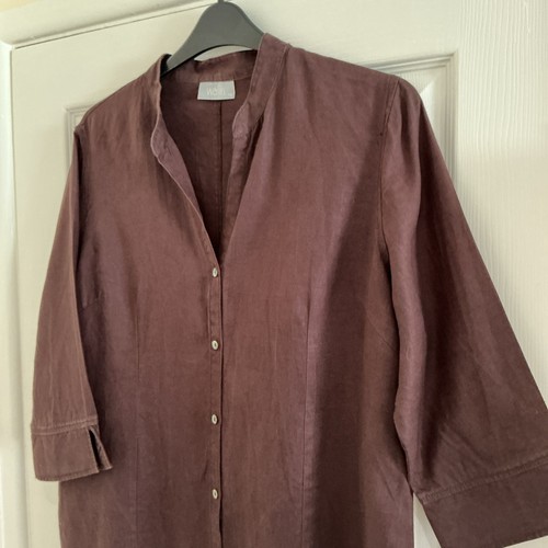 Wallis chocolate linen - chocolate, classic