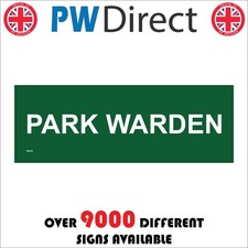 SIGN Park Warden Environment
