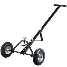 Metal Caravan Trailer Dolly Mover - H-Duty Black - For Boat - Jet Ski - Utility