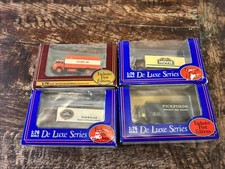 4 X EFE Box Van Trucks Diecast Model Train Set Model Railway Lot Bundle