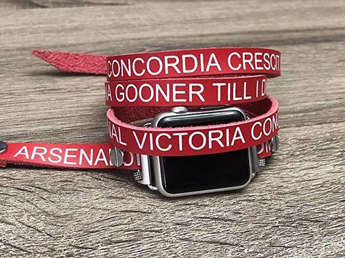 Arsenal wristband leather - arsenal,