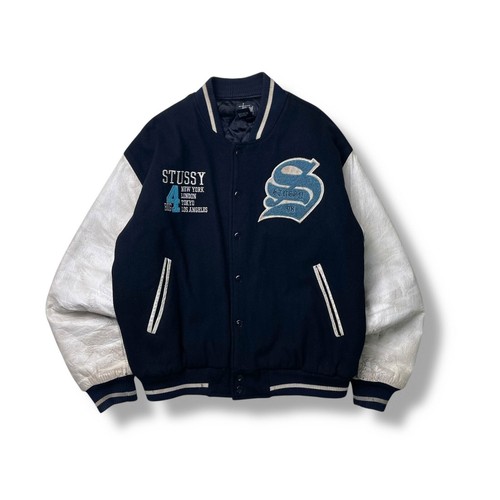 Vintage stussy varsity - stussy, jacket