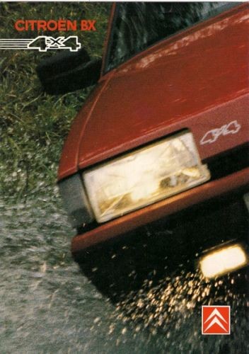 Citroen 4x4 1989 uk - 4x4, 1989-90