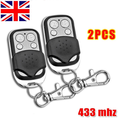 2pcs 433mhz cloning remote - 2pcs,