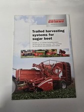 Grimme Trailed Beet Harvester Tractor Brochure
