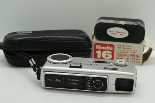 Minolta s subminiature - minolta, 16