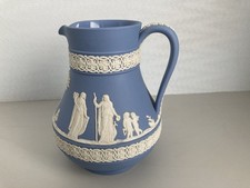 Wedgewood blue jug - wedgewood,