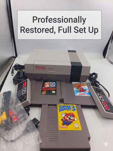 Nintendo nes console with - nes,