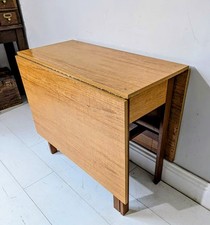 Formica Retro Drop Leaf Teak