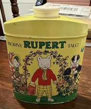 Rupert the Bear Morny Talcum