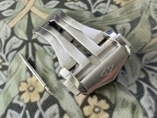 Artem Stainless Steel Loop-Less Deployant Omega-Style Folding Clasp 18mm