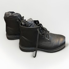 Men’s Zara Black Leather