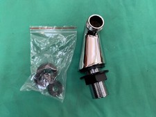 Wall-Mounted Chrome Shower Arm Connector – Universal G1/2” Fitting, Leak-Proof