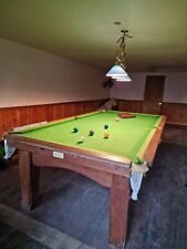 Riley Acrington Stanley Imperial Solid 0ak 8ft x 4ft 3/4 Snooker Table