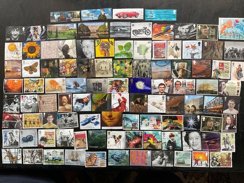 Stamps 100 different modern - stamps,