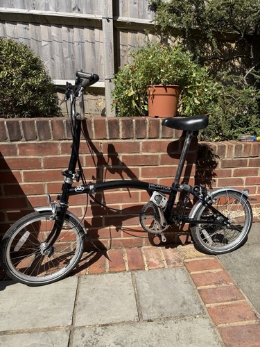 Brompton folding bike - brompton, 6-speed