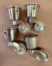 Set of 4 Vintage Cup Castors