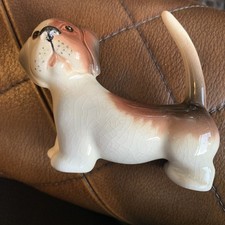 Vintage Beswick Pottery comical Dachshund dog figurine No 1088