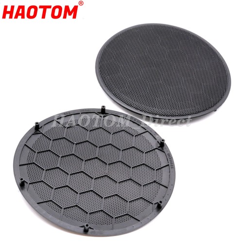 2pcs black door speaker cover - door,