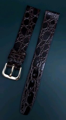 16mm crocodile grain - grain, calf