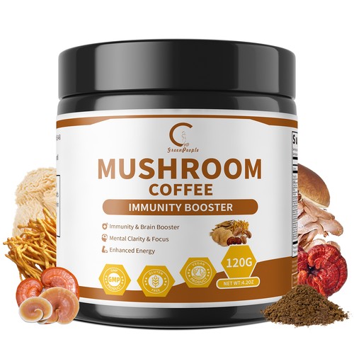 Mushroom complex coffee lions - mushroom,