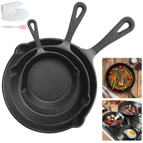 Set cast iron non - 3, stick