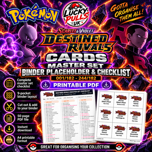 Pokémon destined rivals set - rivals,
