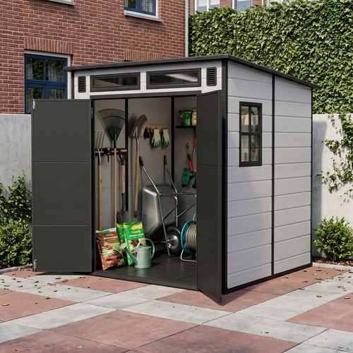 6ft plastic garden shed - 6ft,