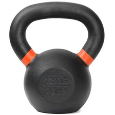 Mirafit 12kg Cast Iron Kettlebell Weight/Strength Training Exercise Workout #150