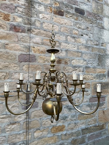 Solid brass arm antique - 12,