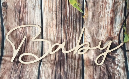Personalised letters wood - personalised,