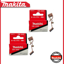 2x Genuine Makita CB440 Carbon