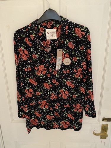 Ladies black with pink - :,