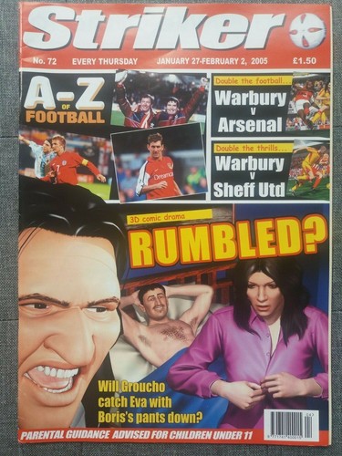 Striker comic issue - striker, 72