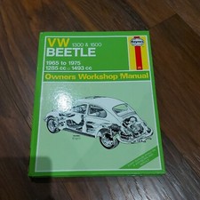 HAYNES MANUAL VW BEETLE 1300 &